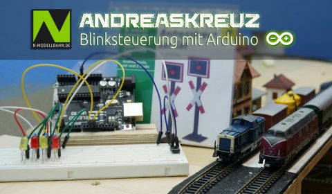 Andreaskreuzt Blinksteuerung mit Arduino